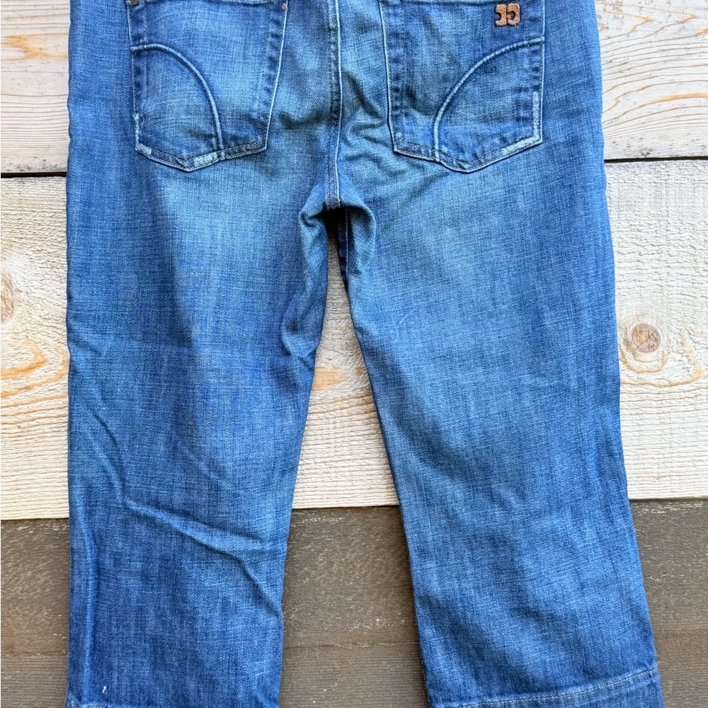 Joe's Jeans Straight-Leg stretch, cropped Denim Sz 31 socialite kicker fit - Picture 3 of 3